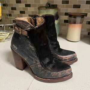 Bed Stu Calf Hair Isla Boots Rare 6.5